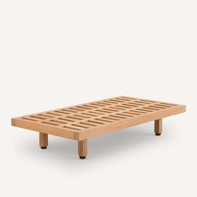 Loungetisch Joeco, quadratisch, Teak natur AM.PM