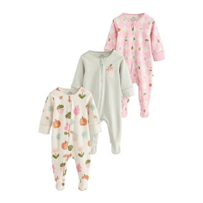 Dors-bien à zip double sens bébé, lot de 3 - NEXT