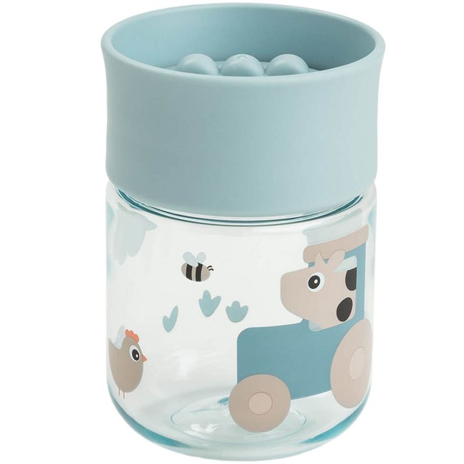 Tasse d'apprentissage 360° Couleur bleu <span itemprop=