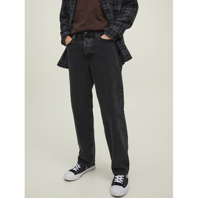 Jean droit, EDDIE denim black <span itemprop=