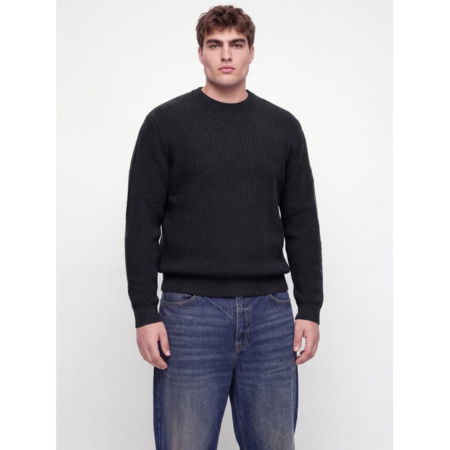 Pull En Maille noire - black <span itemprop=