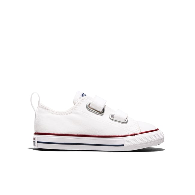 Baskets CHUCK TAYLOR ALL STAR EASY-ON CANVAS blanc/rouge grenat/bleu marine <span itemprop=