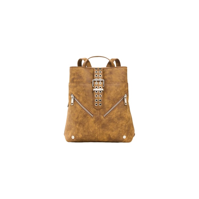 Mini sac à dos petit marron <span itemprop=