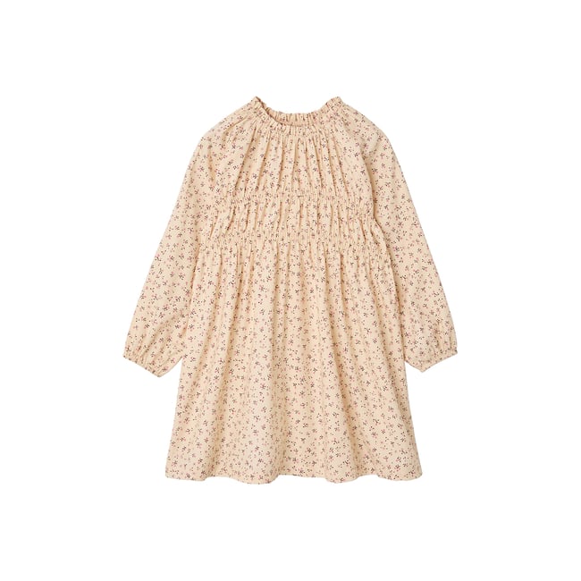 Robe courte manches longues - VERTBAUDET