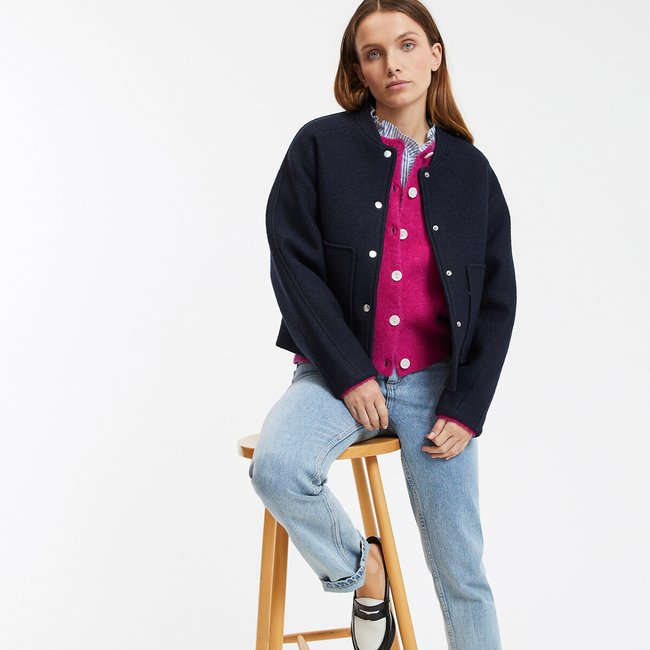 Куртка короткая на кнопках - LA REDOUTE COLLECTIONS