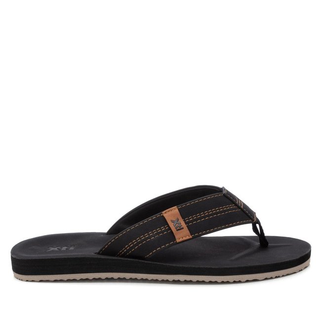 Tongues Plage Plaine noir <span itemprop=