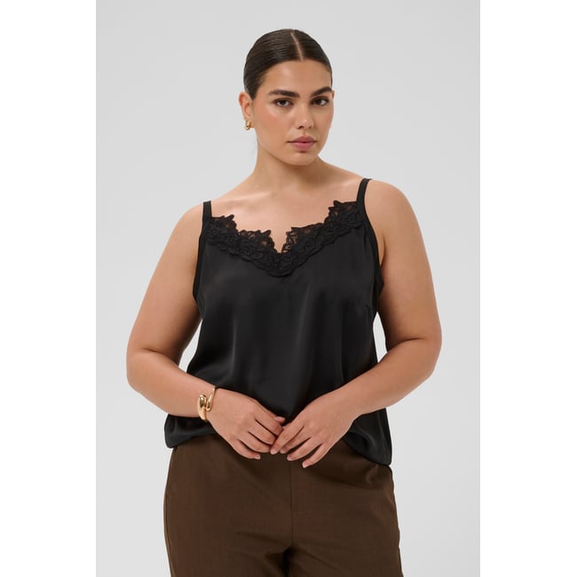 Blouse à manches courtes - KAFFE CURVE