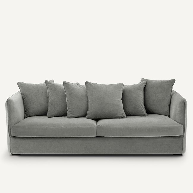 Canapé velours stonewashed, Neo Chiquito - AM.PM