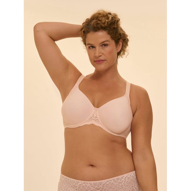 Soutien-gorge avec armature moulé rigide - CARESSE nude <span itemprop=