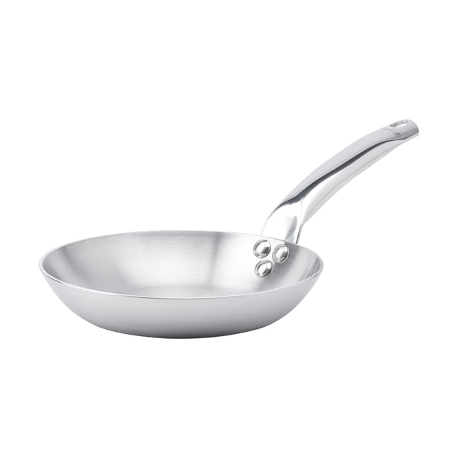 Poêle alchimy inox ø20 cm gris <span itemprop=