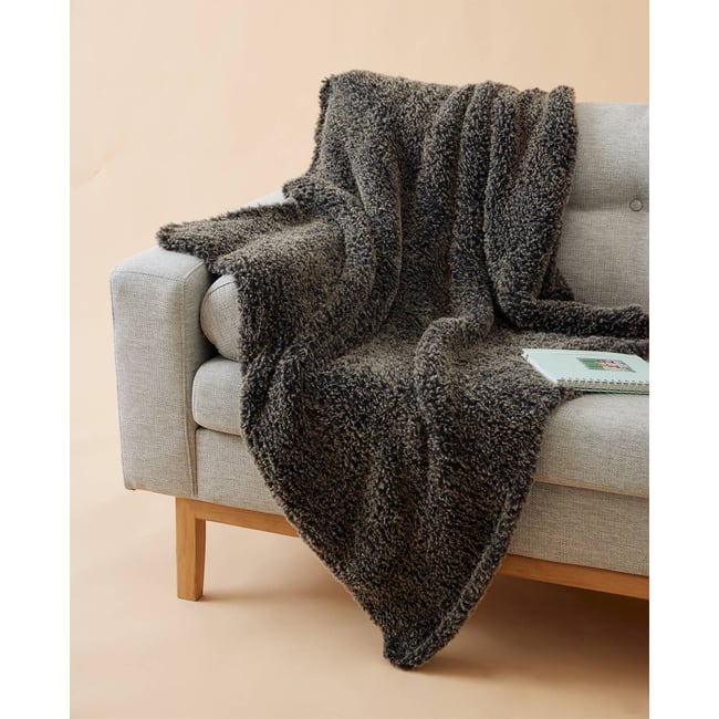 Kit Tricot Plaid Hyacim Taille M - Laine Phil Inuit, Aiguilles Circulaires N°8 Incluses - Pour Débutants - 2