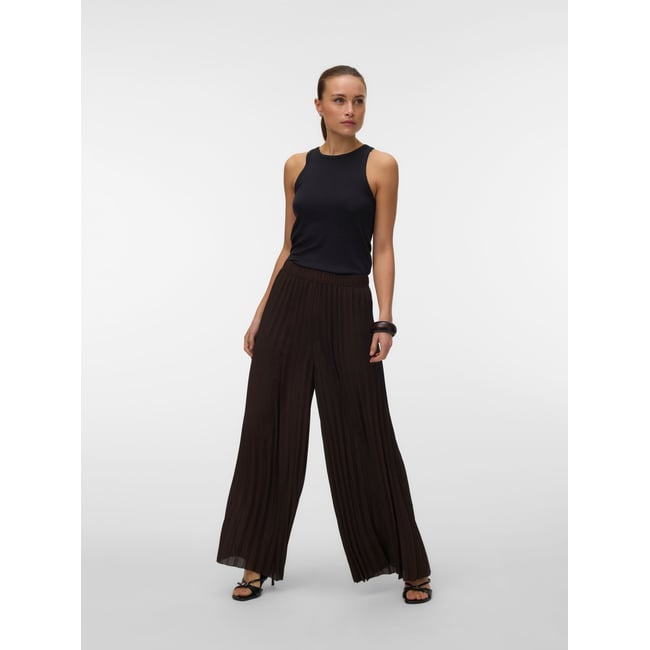 Pantalon À Jambe Large marron - chocolate torte 1 <span itemprop=