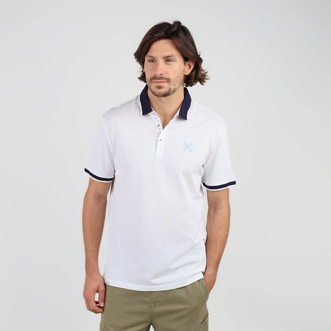 Unifarbenes Poloshirt, Baumwoll-Pikee - OXBOW