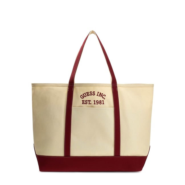 Sac Cabas Summerline Inscription Logo rouge <span itemprop=