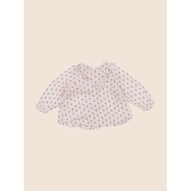 Blouse - Très bon état beige <span itemprop=