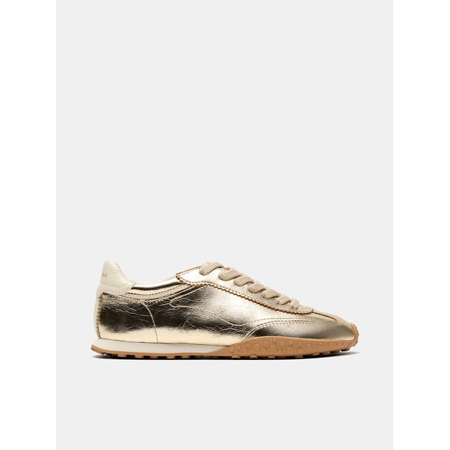 Zapatillas de piel BRIDGE FL GOLD dorado <span itemprop=