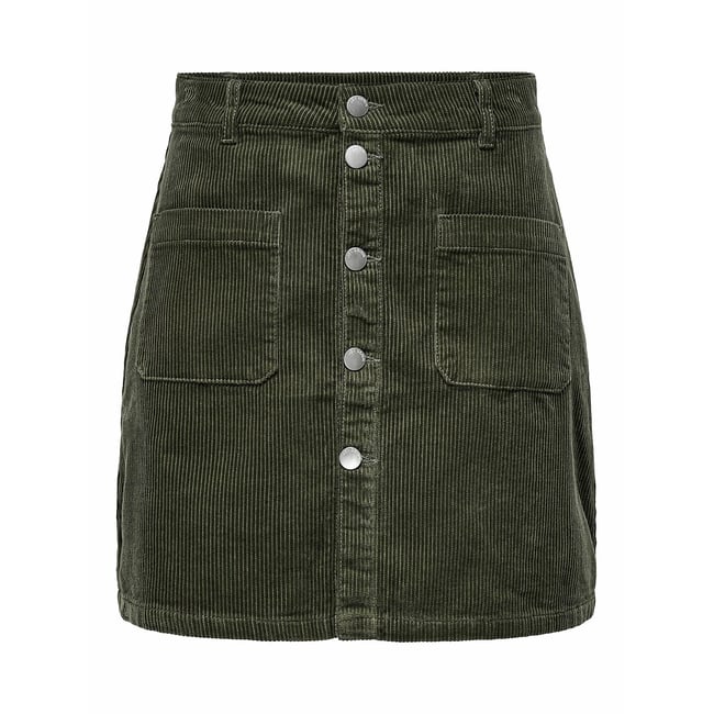 Jupe Courte Kaki Bershka Taille 36 - Comme Neuve - Occasion Très Bon état