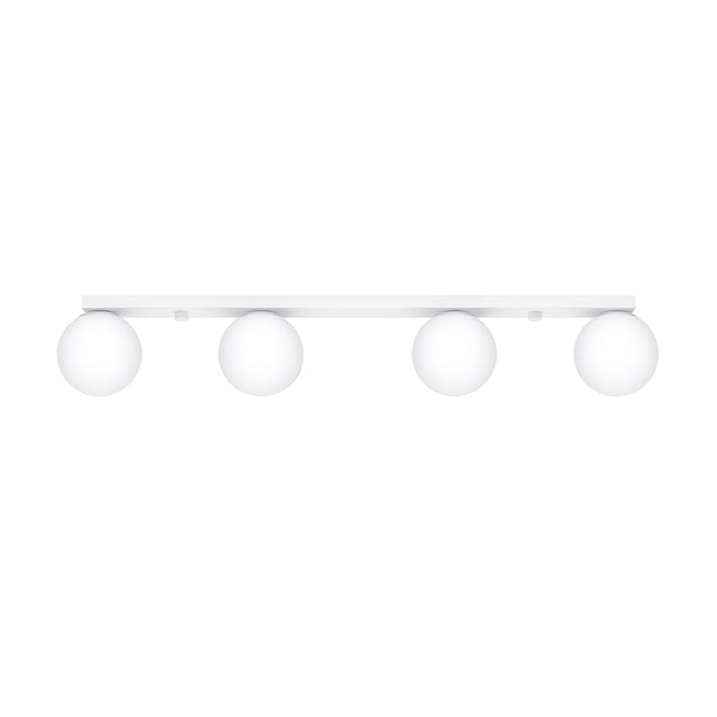 Plafonnier Acier Blanc G9 4 Yoli Couleur blanc <span itemprop=