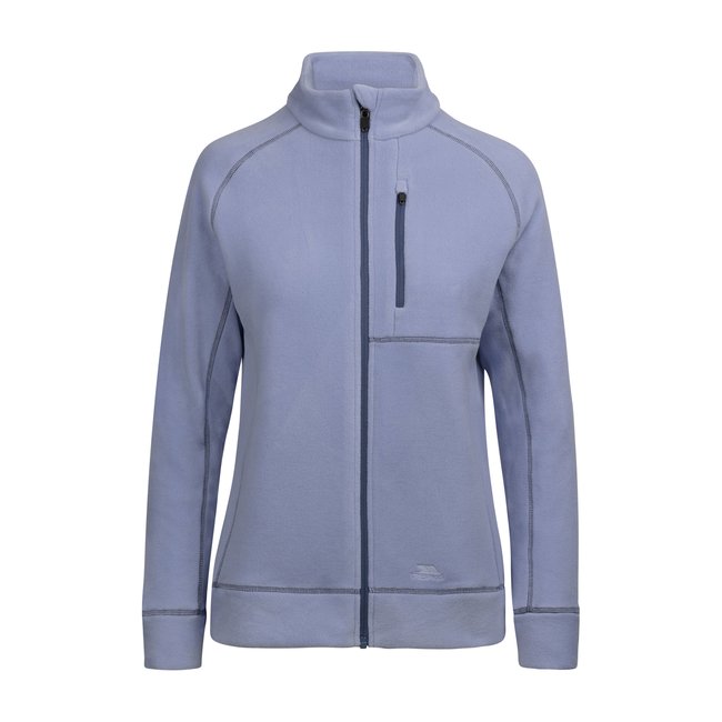 Veste polaire SCRIPT bleu ciel <span itemprop=