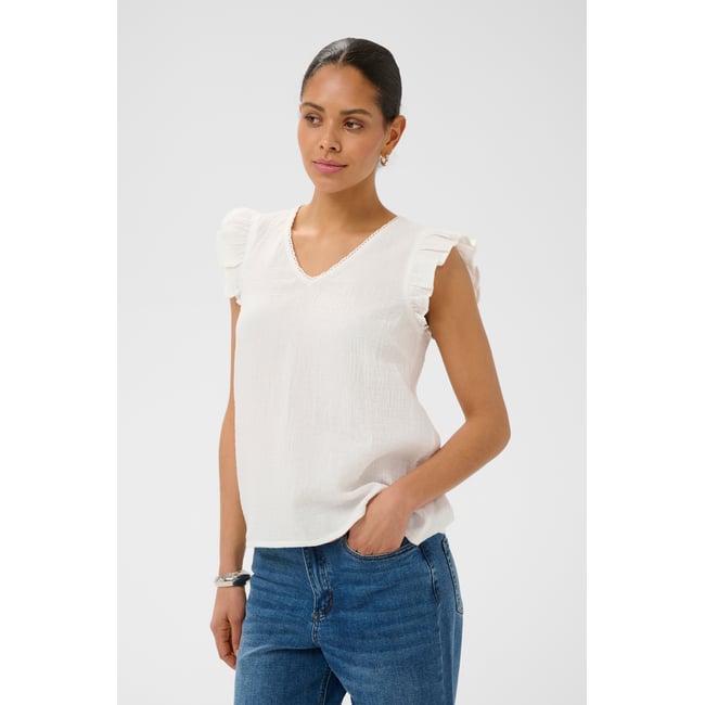 Blouse à manches courtes - KAFFE