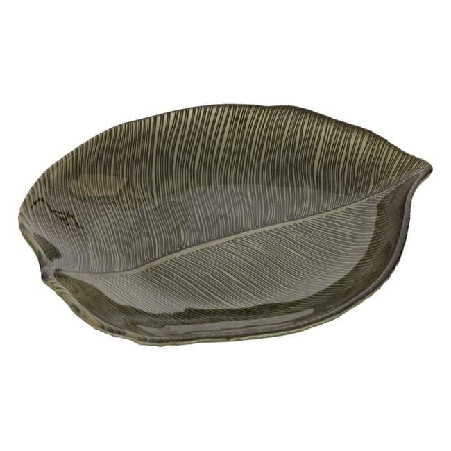 PLAT LISIERE VERT 28X23 Couleur vert cedre <span itemprop=