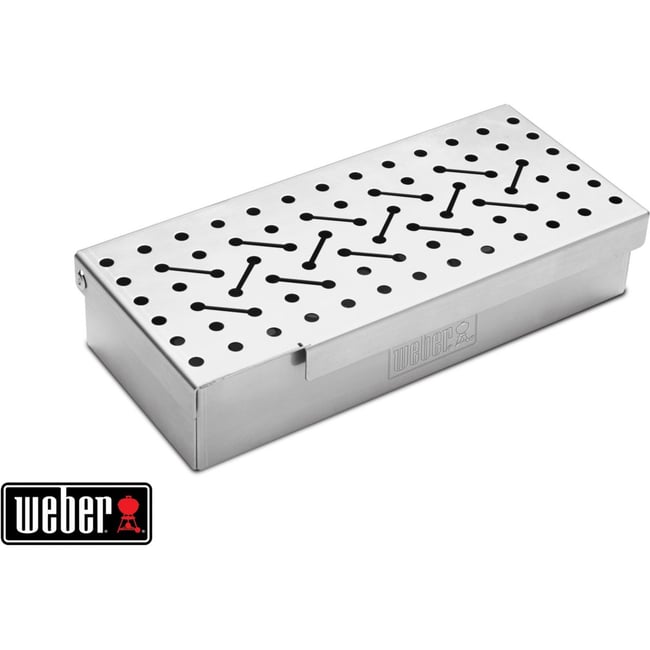 Fumoir barbecue Fumoir universel argent <span itemprop=