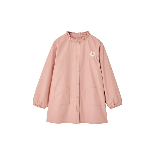 Tablier pressionné rose poudré <span itemprop=