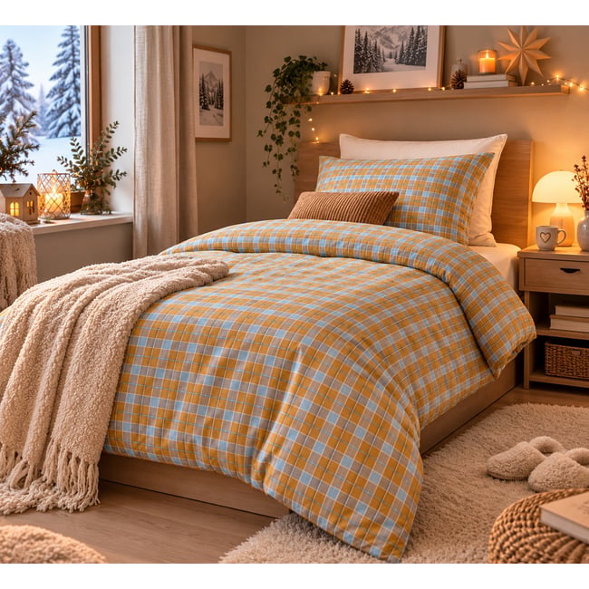Housse de couette Étoile Singulière nuts <span itemprop=