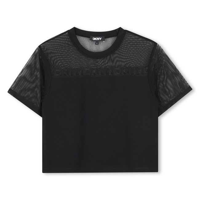 Tee-shirt fantaisie black <span itemprop=