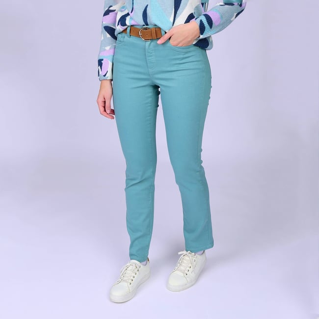Pantalon Charly bleu glacier <span itemprop=