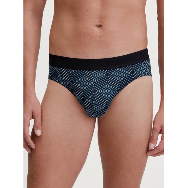Slip Coton GRAFIC COTTON noir <span itemprop=