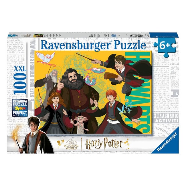 Puzzle 100 p xxl - harry potter et autres sorciers - RAVENSBURGER