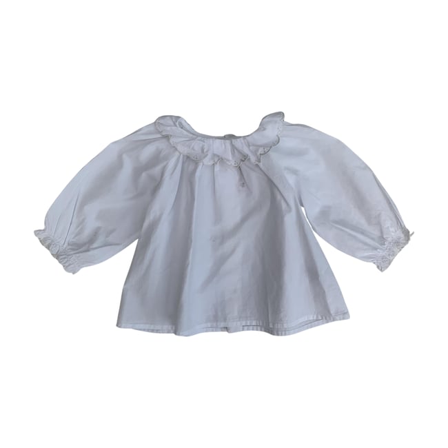 Blouse bébé - Très bon état blanc <span itemprop=
