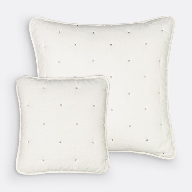 Housse de coussin matelassé coton carrée, Aéri - LA REDOUTE INTERIEURS