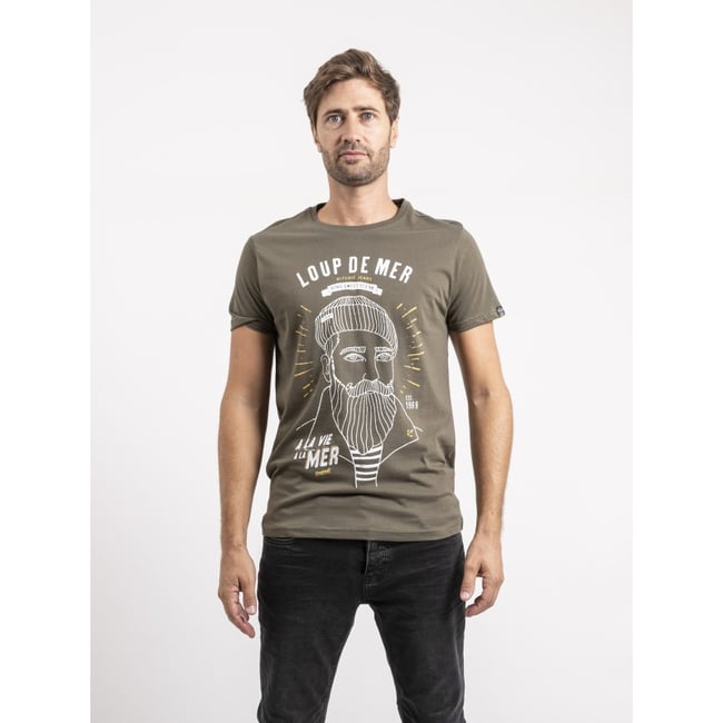 T-shirt Manches Courtes Pur Coton Jepastel - RITCHIE