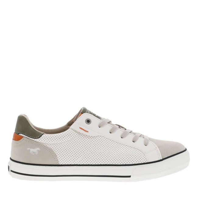 Tennis talon plat beige <span itemprop=