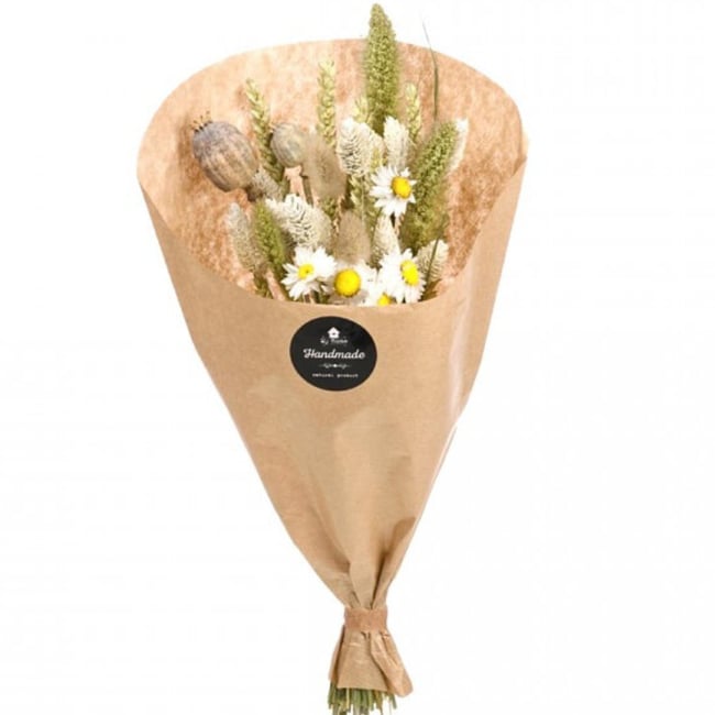 Fleurs séchées pas cher en bouquet Mix Nature 50 cm - NATURALYS