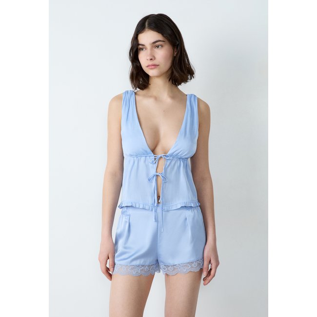 Top satiné à nœuds BLUESA - ETAM