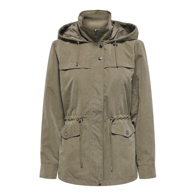 Hooded Parka, khaki green, ONLY