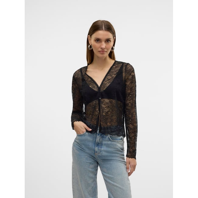 Cardigan black <span itemprop=