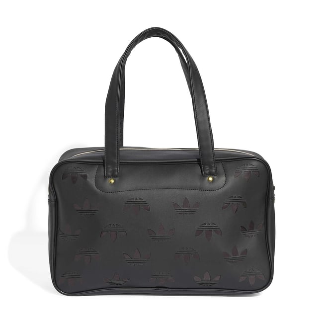 Sac fourre-tout à monogramme noir <span itemprop=