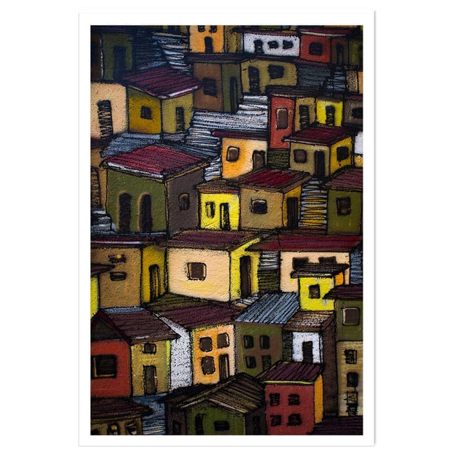 Affiche casa in mexico - HEXOA