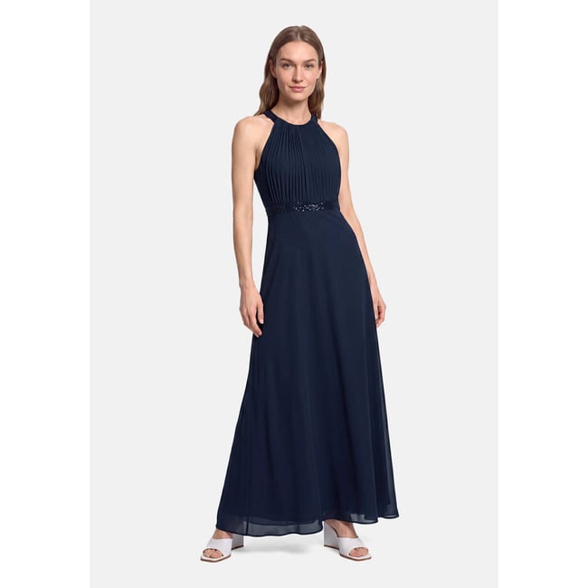 Robe de soirée dos-nu night sky <span itemprop=