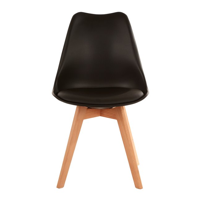 Egil Scandi Dining Chair, black, SO'HOME