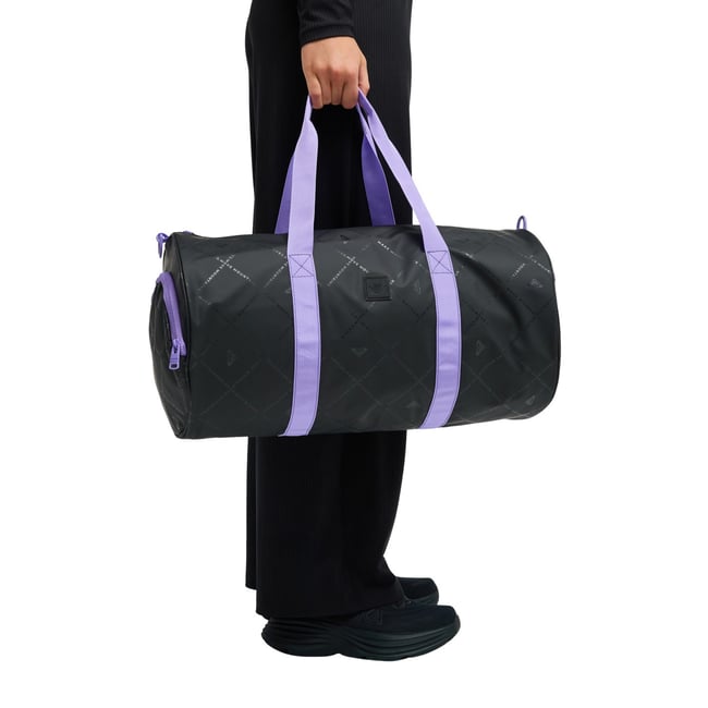 Sac de voyage ou sport BREATHE IN THE AIR. noir anthracite monogram rx <span itemprop=