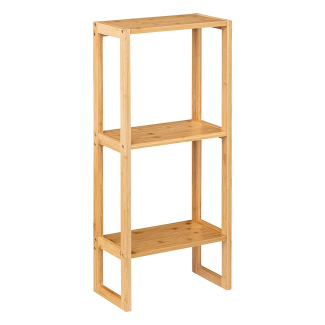 Étagère Colonne Double Effet Chêne Naturel Beige - 5 Five Simply Smart, Rangement Design Pour Salon, Entrée - 8
