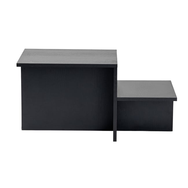 Table basse 2 niveaux L77 cm - HARMONY - CALICOSY