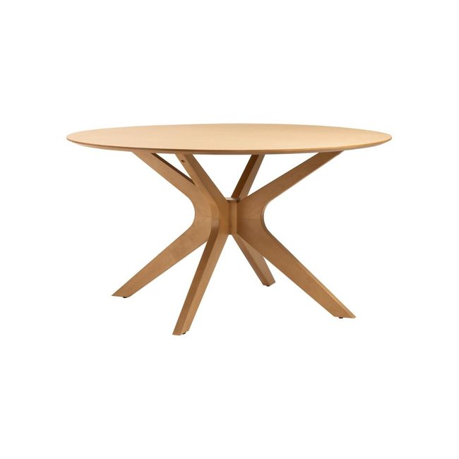 Table à manger Bois - MOORE Couleur beige clair <span itemprop=