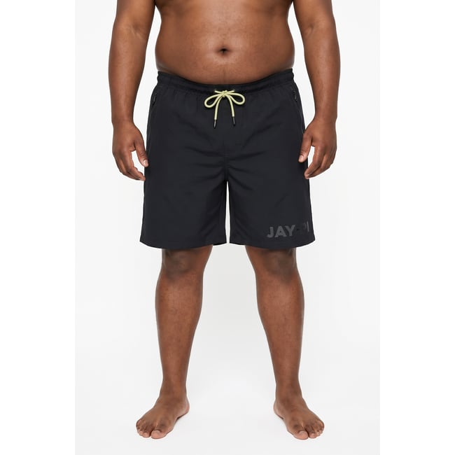 Short de bain noir <span itemprop=