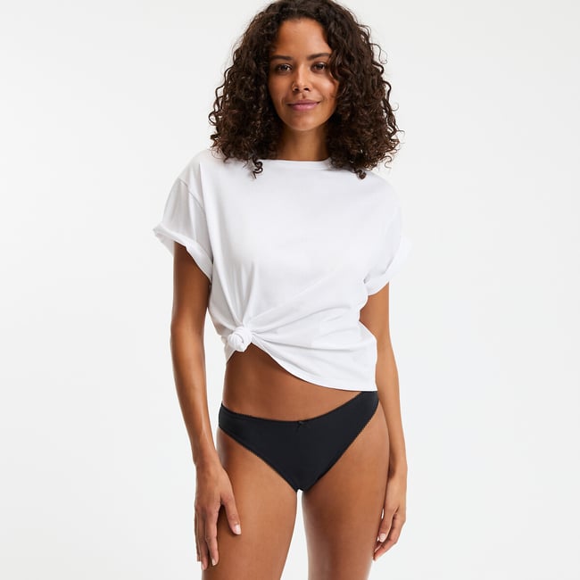 Lot de 3 slips en coton extensible - LA REDOUTE COLLECTIONS